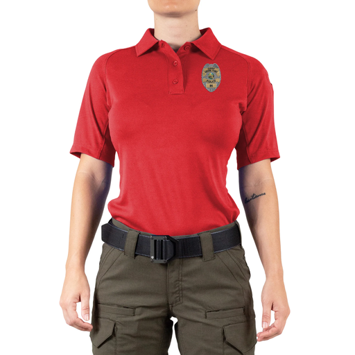 Crown Point PD Short Sleeve Polo for Women